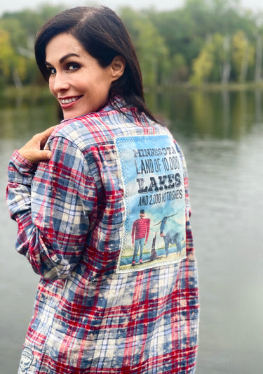 Paul & Babe Art Flannel